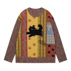 Sweater for Women Loose Casual Knit Top