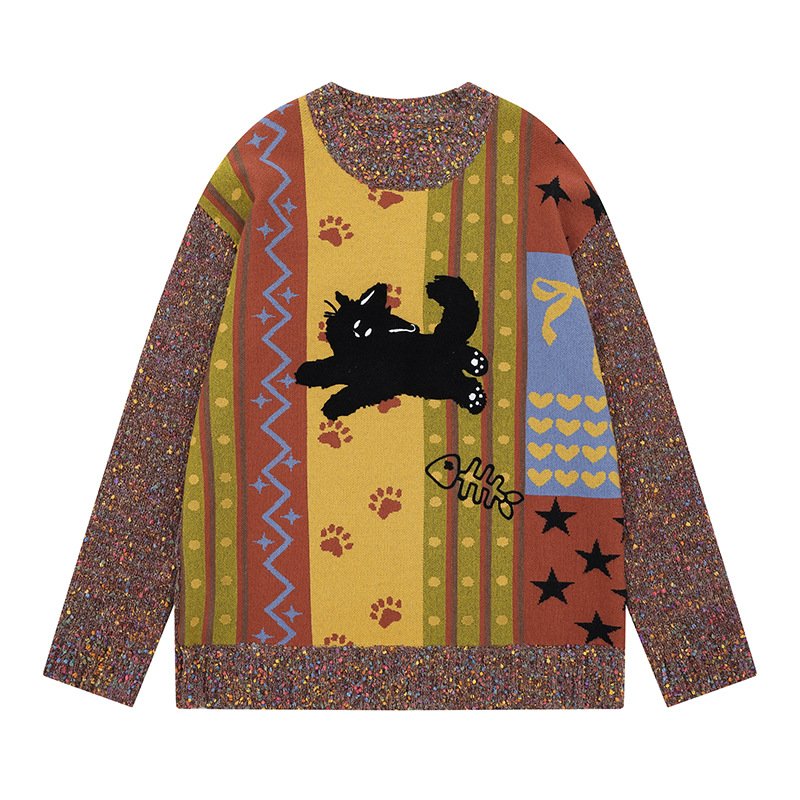 Sweater for Women Loose Casual Knit Top