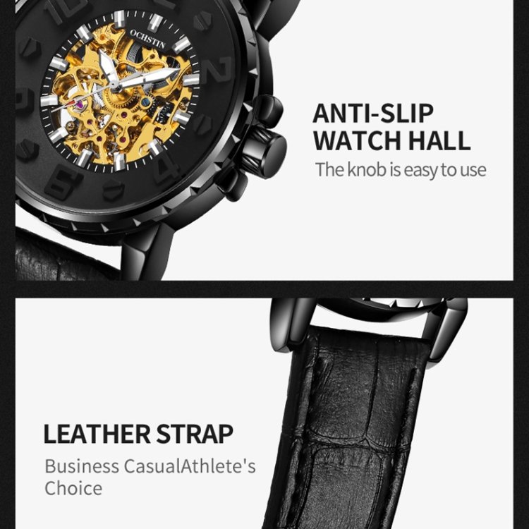OCHSTIN 62004A Master Series Hollow Mechanical Men Watch - Image 6
